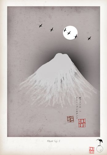 Mount Fuji II - Art Print by Tony Fernandes